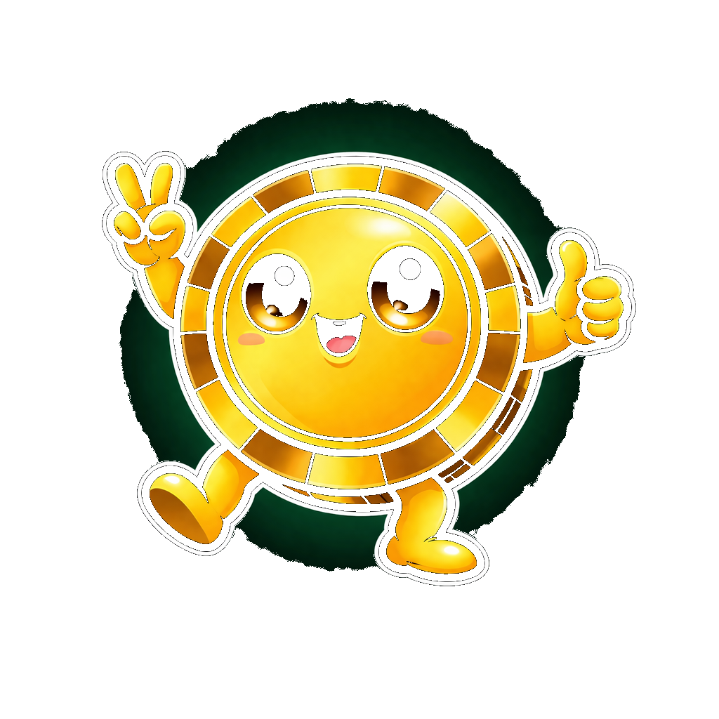ALLIN Coin mascot - Solana memecoin